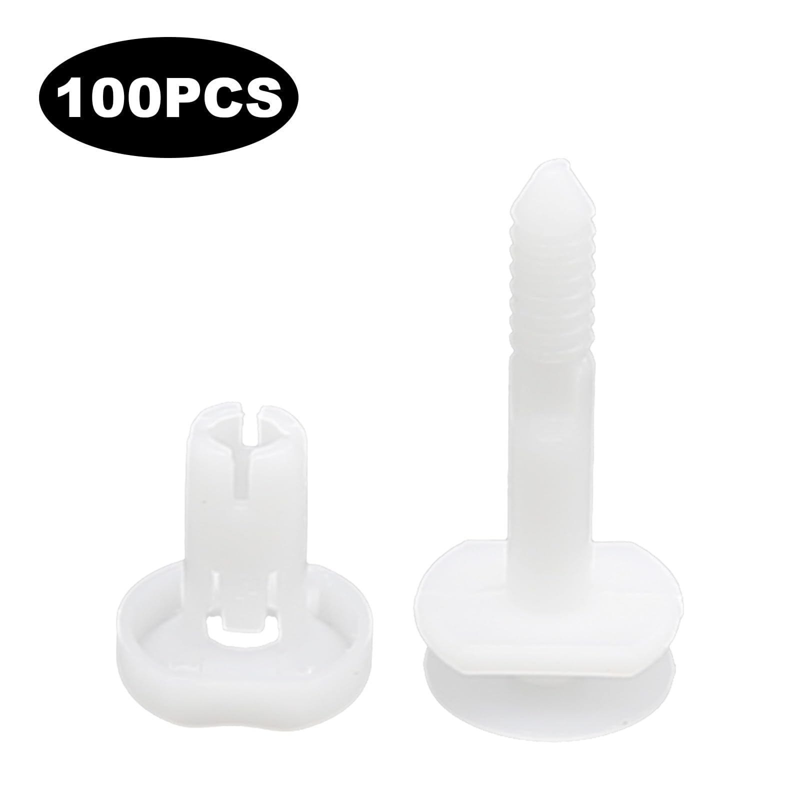 Hoypeyfiy 100Pcs Car Door Panel Retainer Clips Kit,Door Trim Panel Push-Type Retainer 15960325 Replacement For Gmc1500, C2500, C