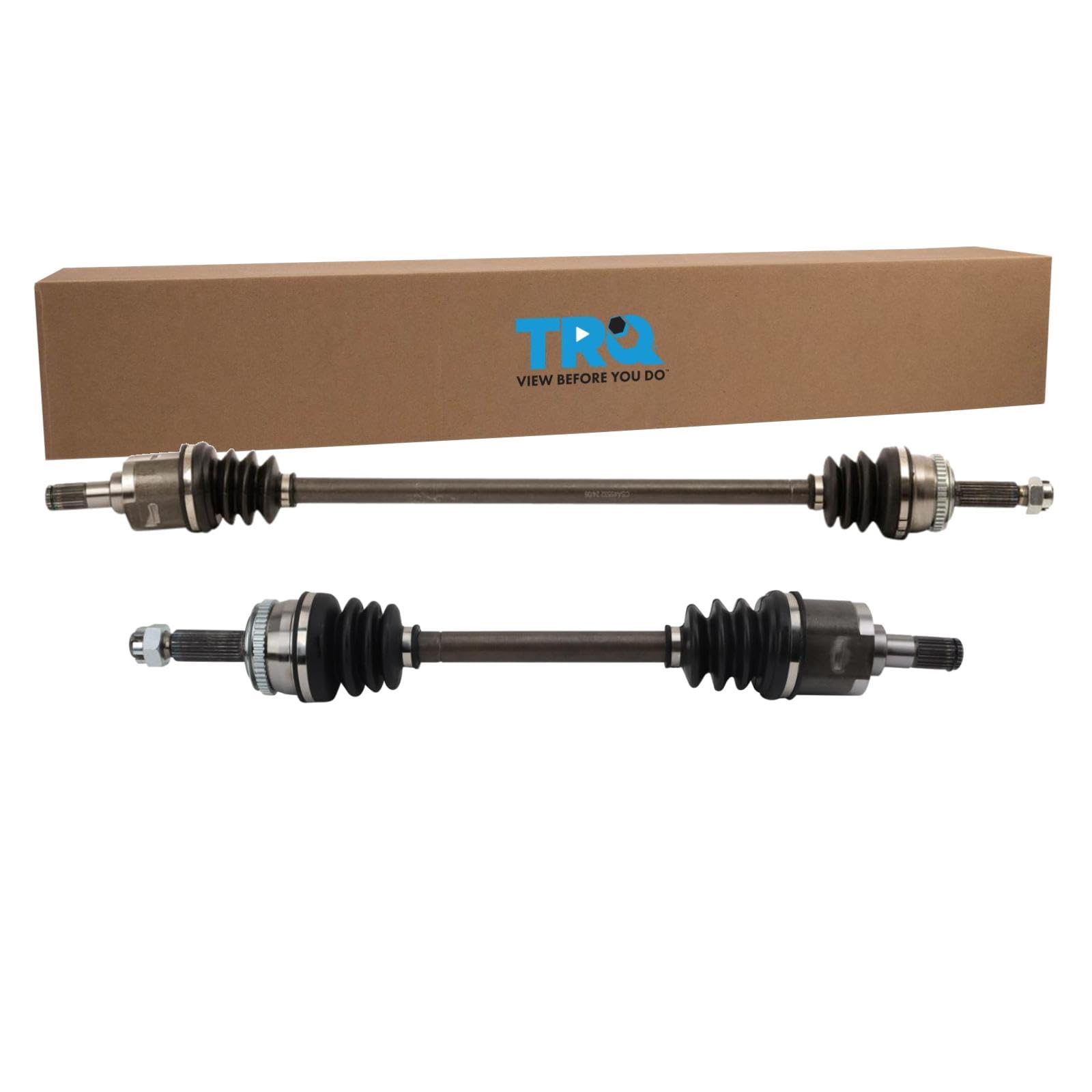 TRQ Front CV Axle Shaft Assembly Set Compatible with 06-11 Accent Rio Rio5