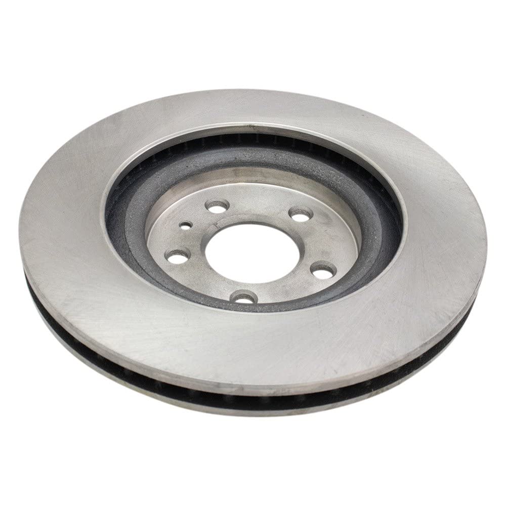 Trq Front Brake Rotors Set Vented Compatible With 2011-2014 Ford Mustang