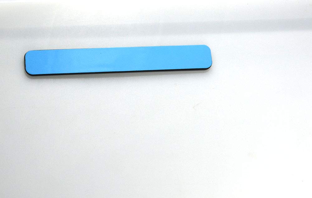 Pair Set Dirtymax Allison Transmission Emblems Badge Sticker Replacement For Silverado Sierra (White Blue Black)