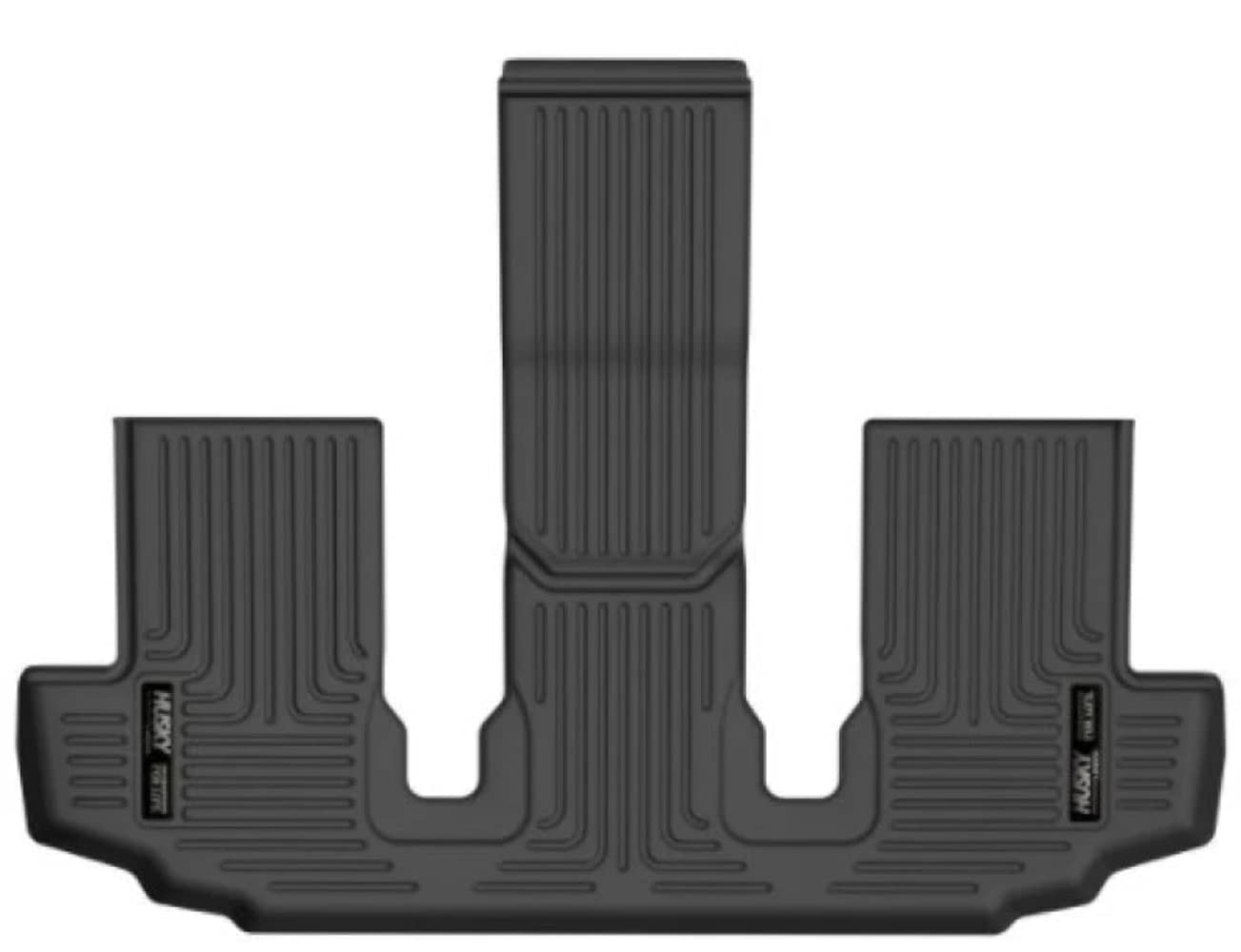 Husky Liners X-Act Contour Floor Mats | Fits 2020-2024 Toyota Highlander | 3Rd Row, 1-Pc Black - 55541