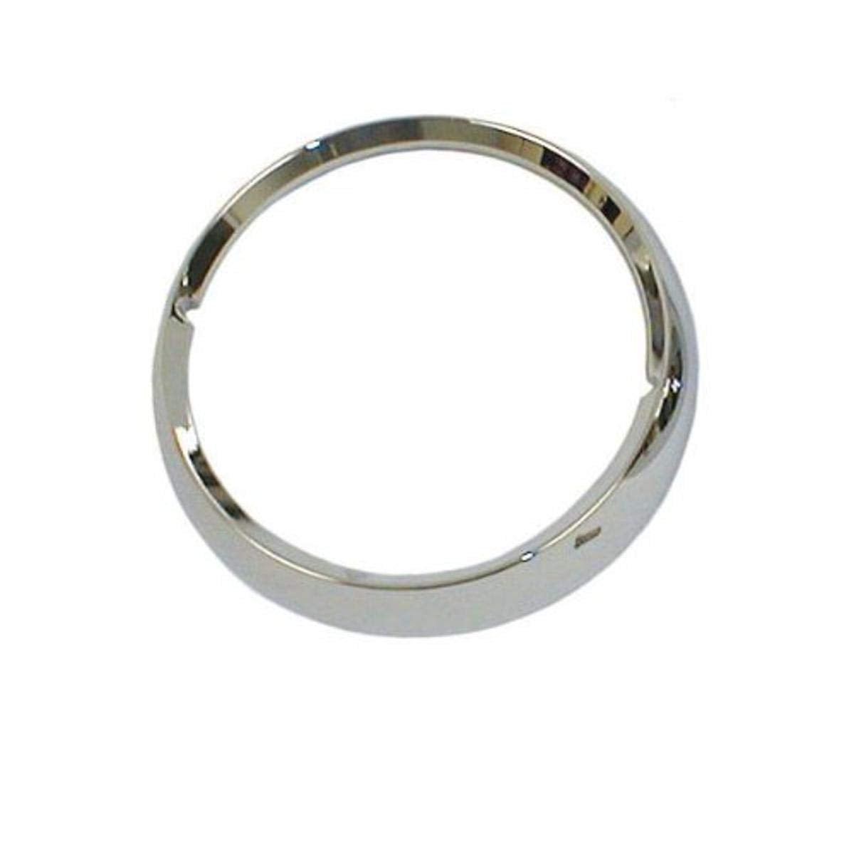 Omix-Ada | 12419.03 | Headlight Bezel, Chrome, Single | Oe Reference: 5460087 | Fits 1972-1986 Jeep Cj