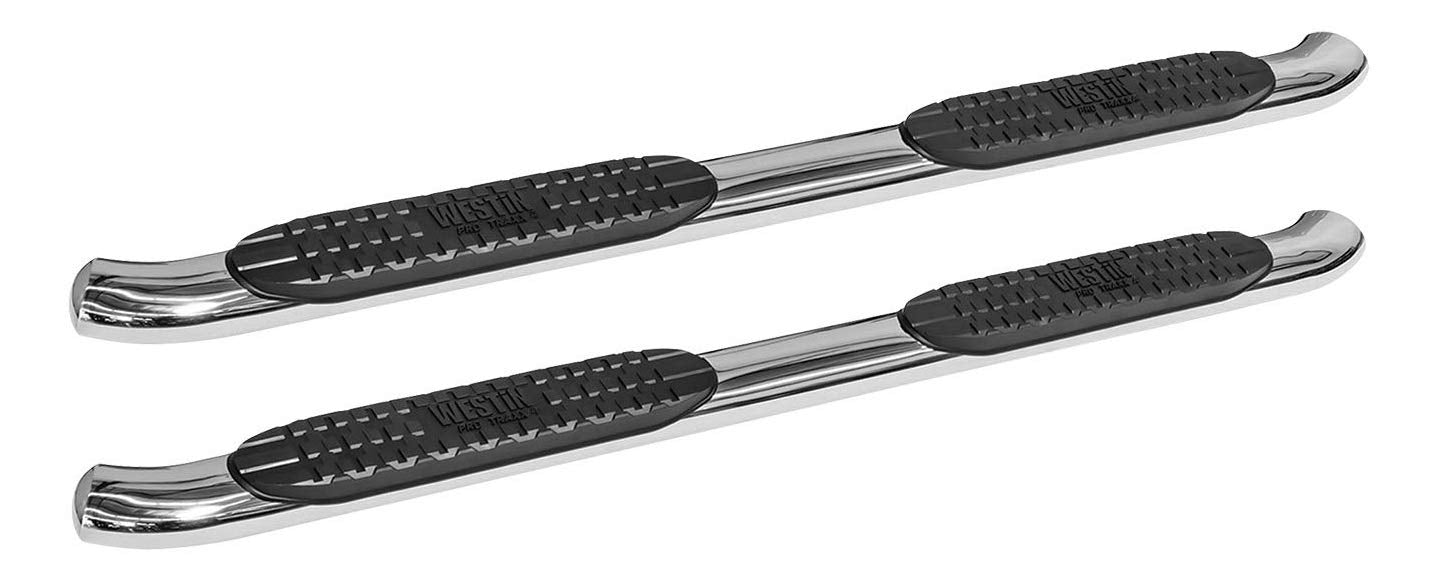 Westin 21-21310 Pro Traxx 4 Oval Nerf Bars Fits 1999-2016 F250 F350 F450 F550 Super Cab Polished Pair