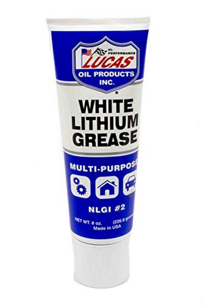 Lucas Oil Products Luc10533 White Lithium Grease, 8 Ounces, 1 Pack