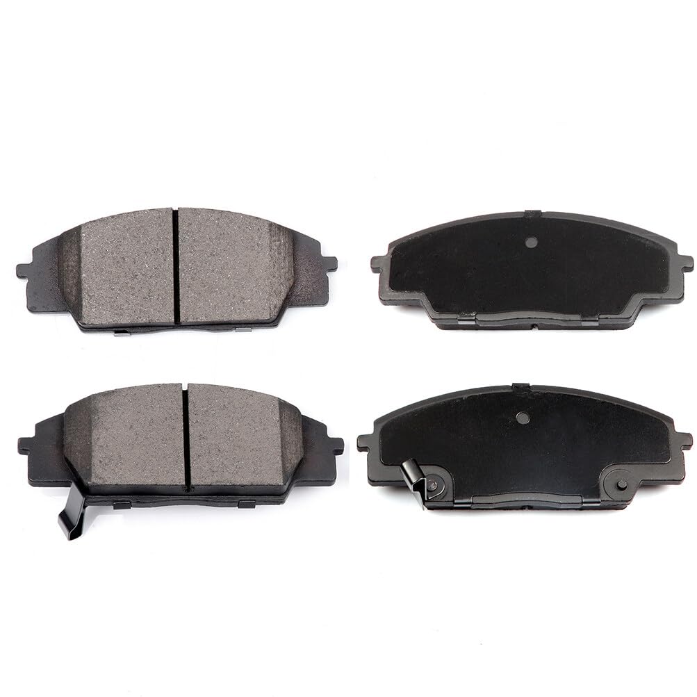 Eccpp D829-7702 4Pcs Front Ceramic Disc Brake Pad Set Fit For Acura Csx 2007-2010,For Acura Rsx 2002-2006,For Honda Civic 2006-2