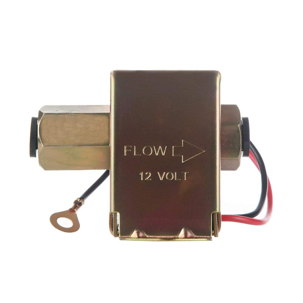 Electric Fuel Pump 12V 4.5-7Psi Universal Standard Self Priming Heavy Duty Gas Diesel In-Line In-Tank Electric Fuel Pump With In