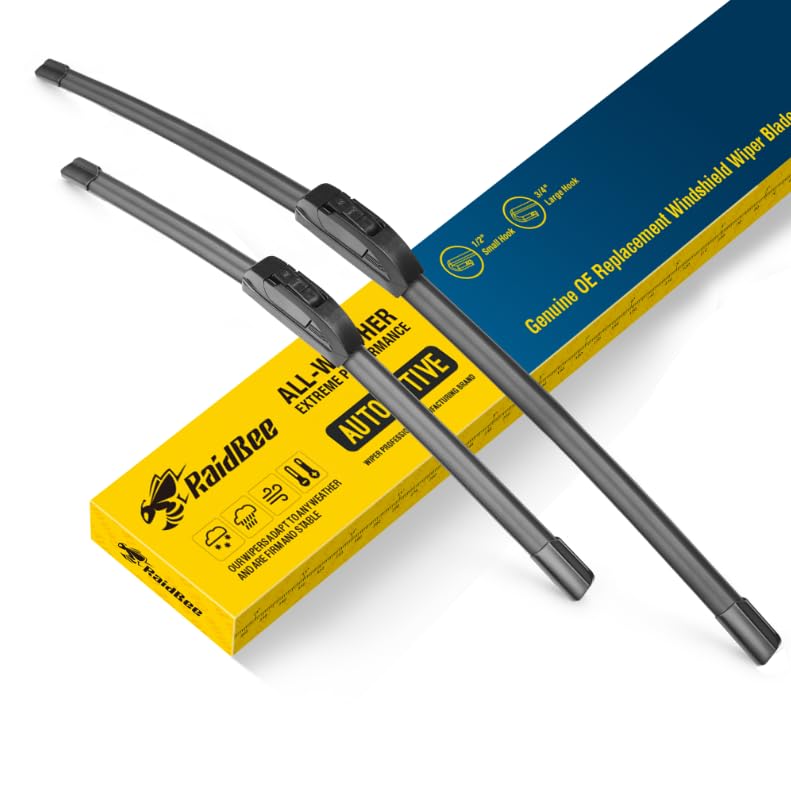 Raidbee Wiper Blades 28 Inch + 14 Inch Pack Of 2 All-Seasons Automotive Replacement Windshield Wiper Blades For My Car, Compatib