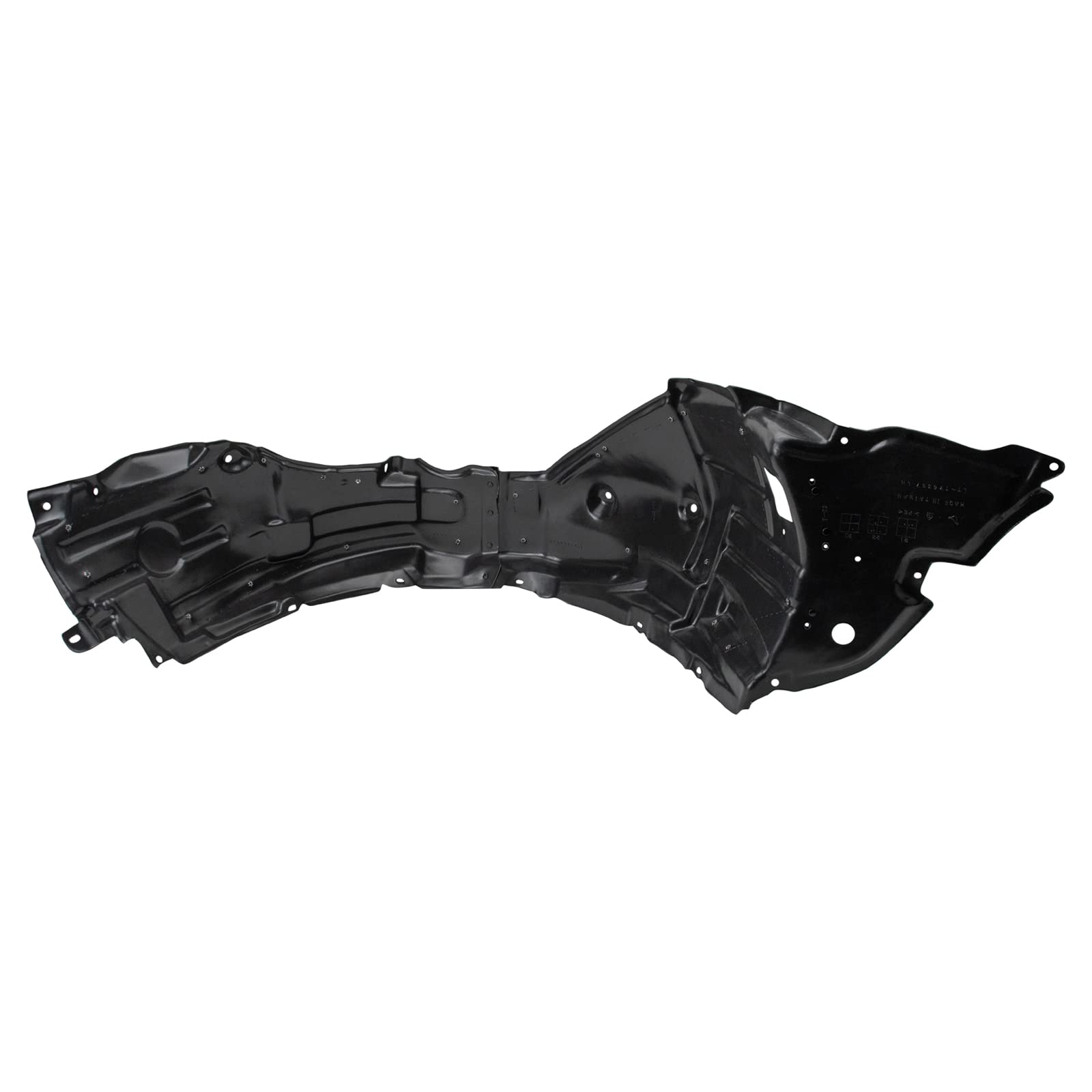 Trq Front Inner Fender Liner Set Compatible With 2011-2013 Lexus Is250 Is350 Lx1248116 Lx1249116
