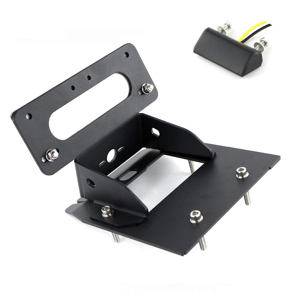 Xitomer For Grom Fender Eliminator Fit For Grom 2017 2018 2019 2020 Msx125 Grom, With Led License Plate Light, Compatible With Oem/Stock Turn Signal (Black)