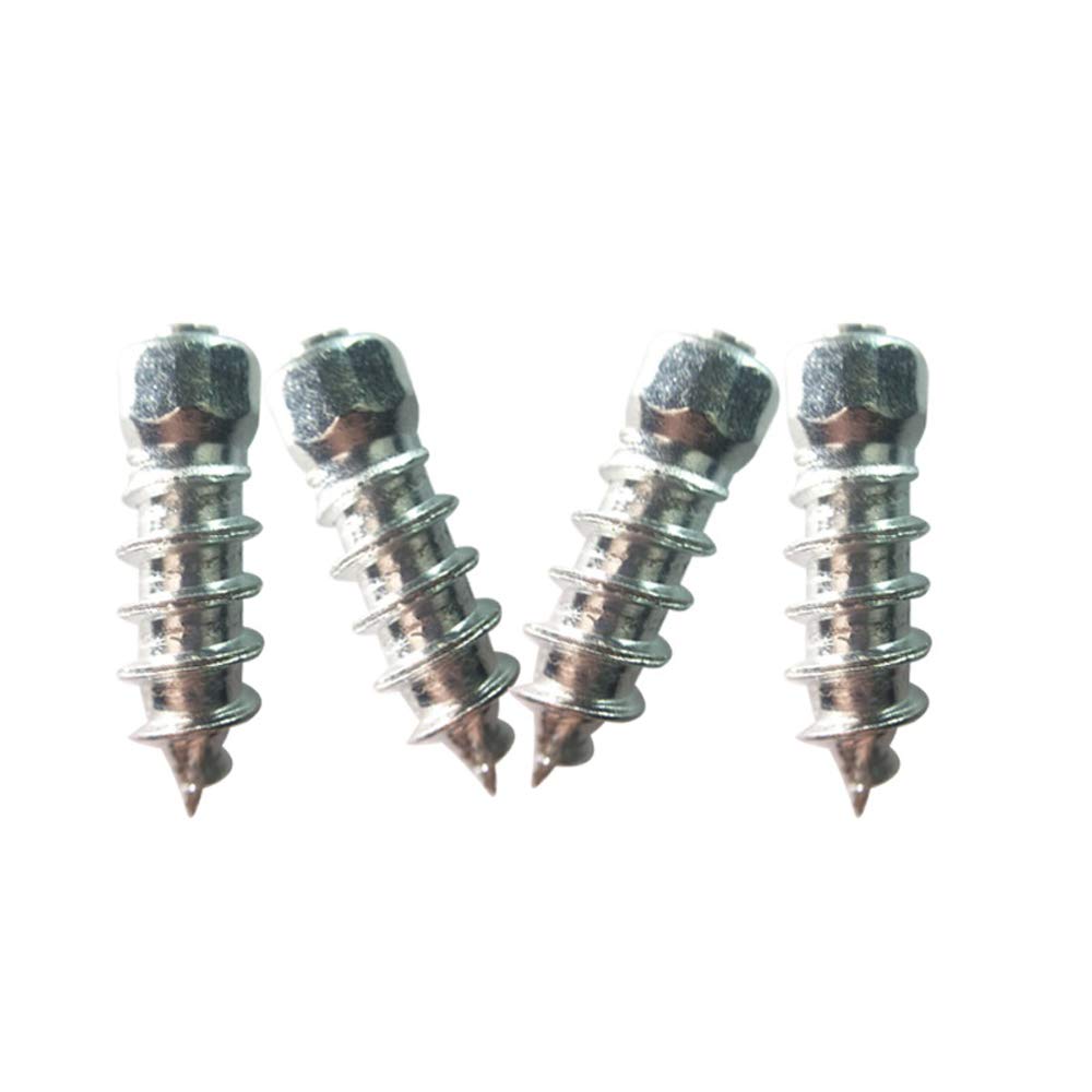 Marrkey Screw Tire Studs For Snowplows, Anti-Slip Anti-Ice Snow Spikes For Car/Atv/Suv/Truck/Motorbike/Snowblower/Forklift/Skid