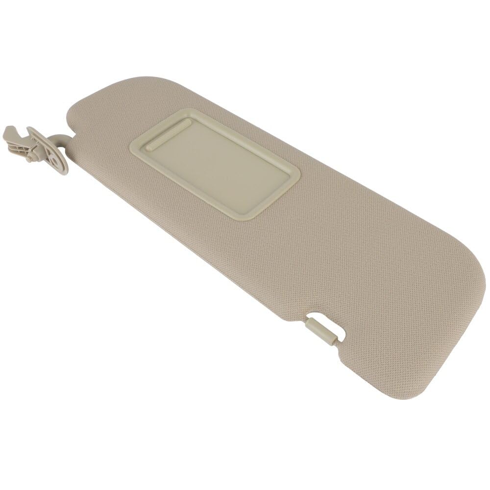 Scitoo Beige Right Passenger Side Sun Visor Compatible For Hyundai Elantra 2011-2015, Car Sun Visor Without Sunroof Without Ligh
