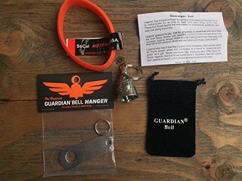 Guardian Bell Cat Complete Motorcycle Kit W/Hanger & Wristband