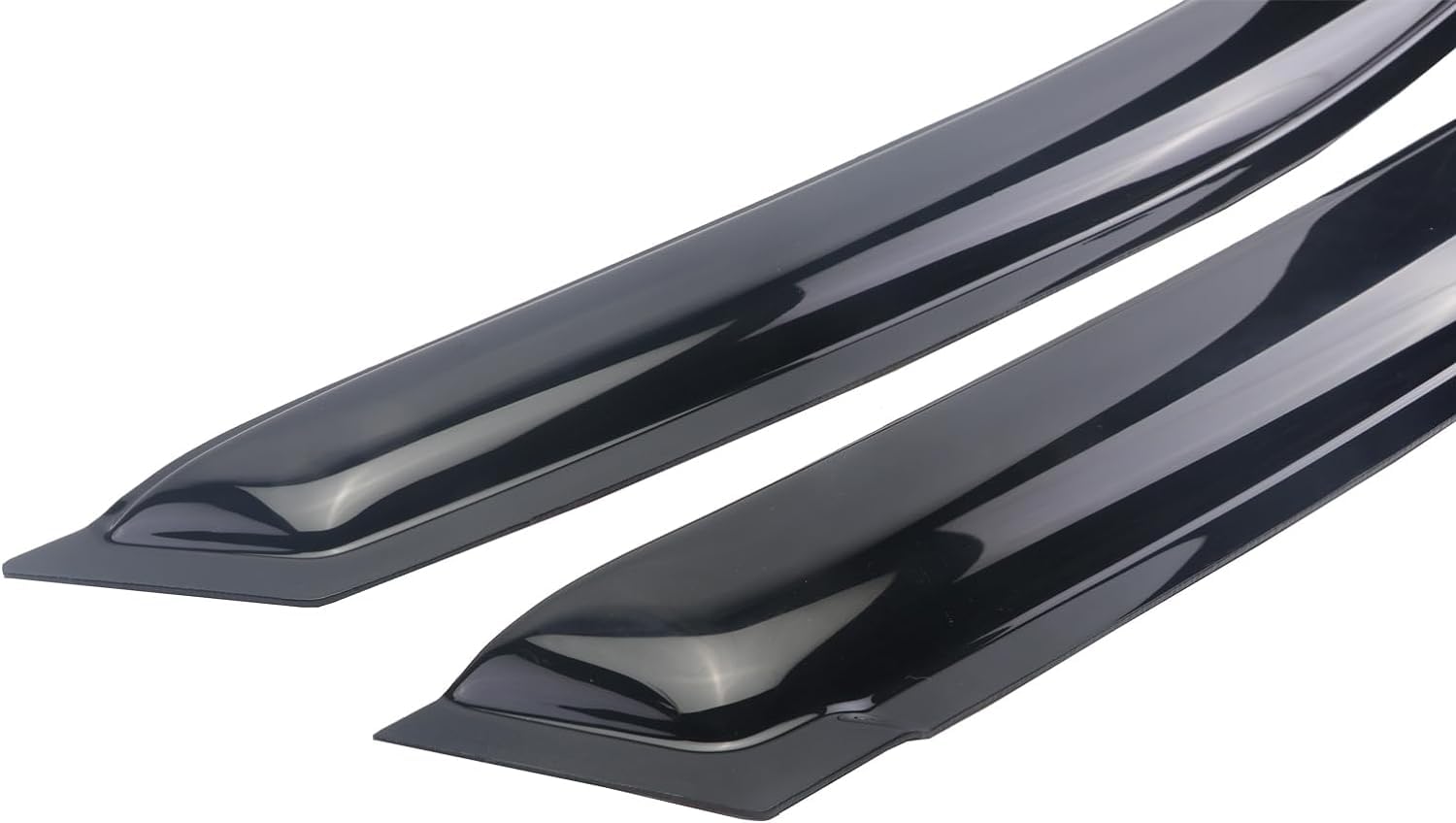 Sontian Rain Guards Tape-On Window Vent Visor Fit 2017-2023 Jeep Compass Window Wind Deflector 4Pcs Vent Shade