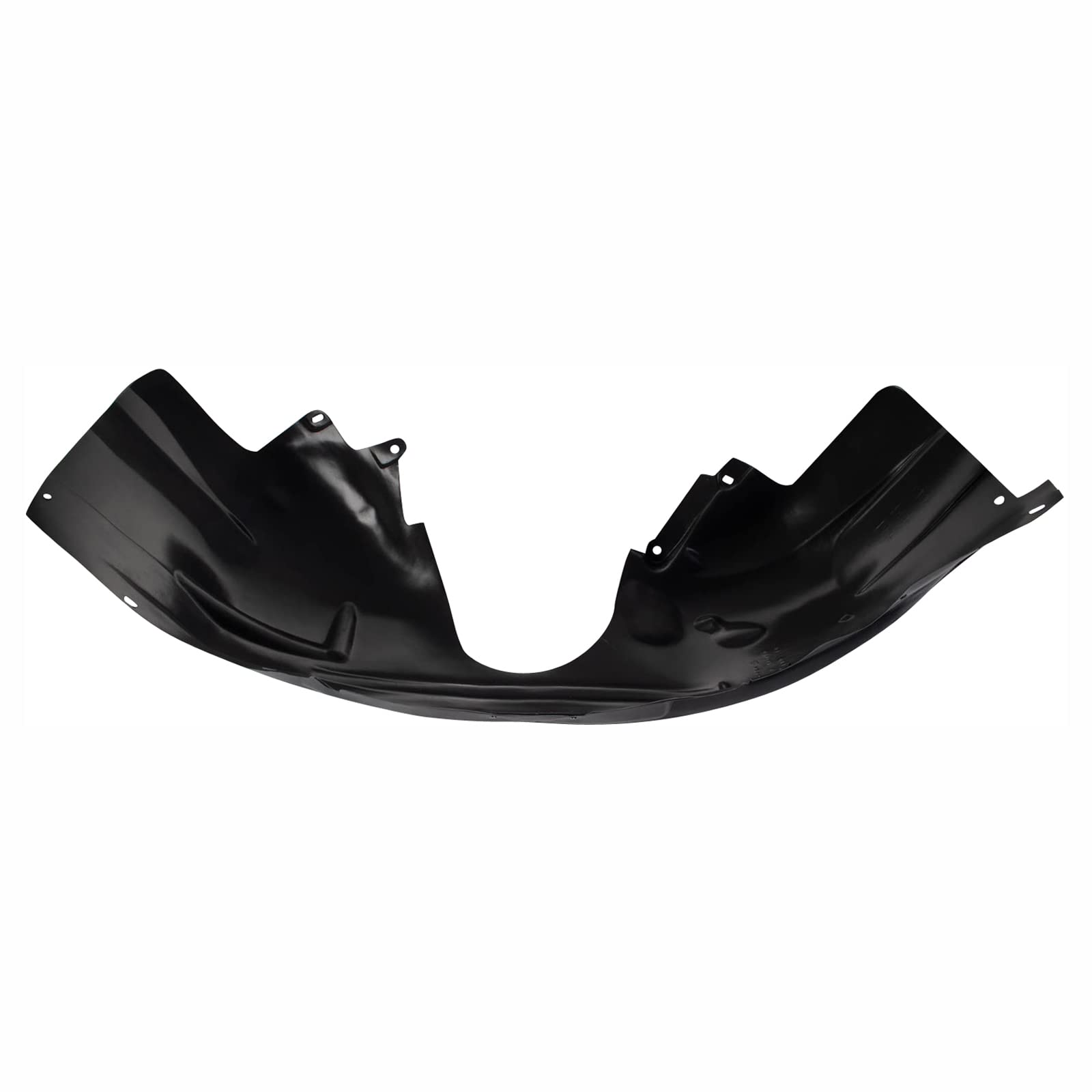 Trq Front Inner Fender Liner Set Compatible With 2008-2011 Ford Focus Fo1248131 Fo1249131