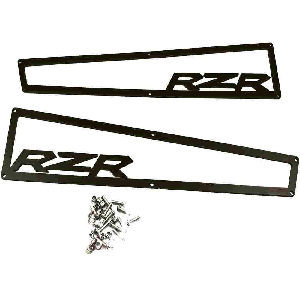 2014-2018 Polaris RZR XP 1000 XP4 1000 & Turbo Side Vent Covers Includes Stainless Steel Hardware''Anodized Black Aluminium''1 P