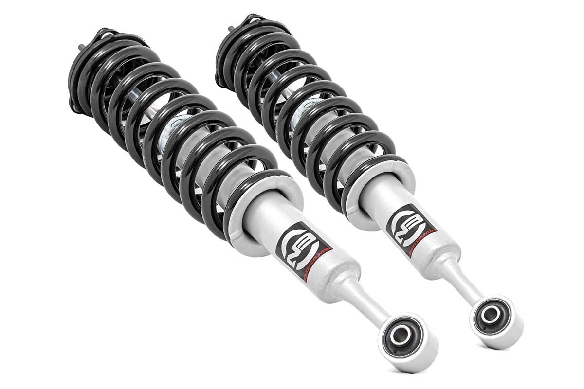 Rough Country 2'' Loaded N3 Leveling Struts for 2005-2023 Toyota Tacoma - 501075