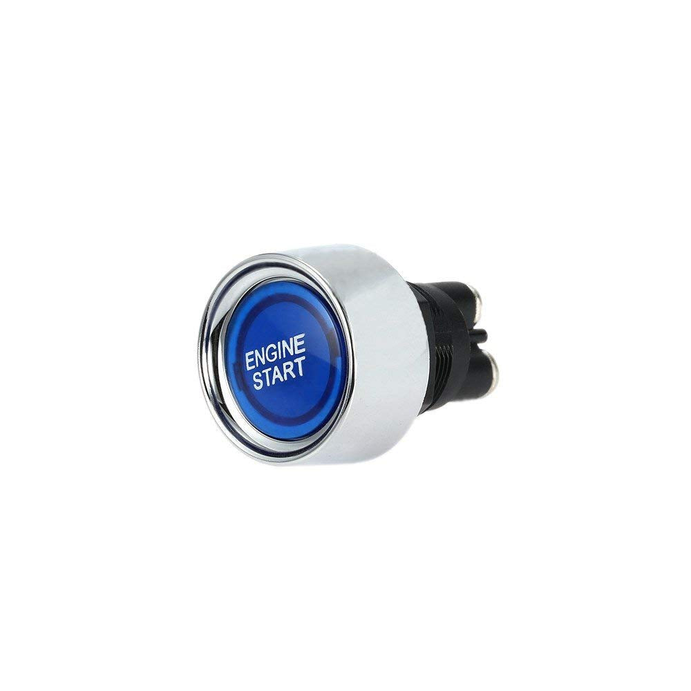 Start Switch 12V Dc 50A Blue Car Start Engine Button Stater