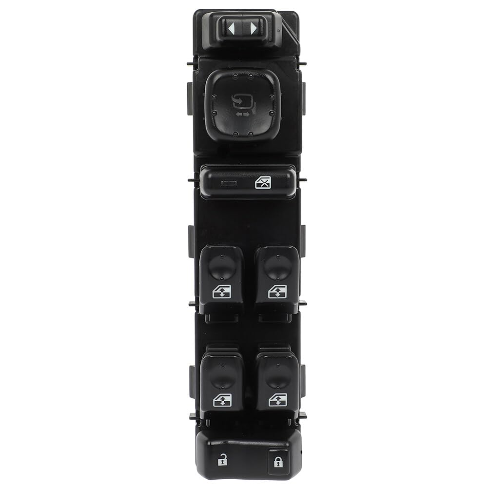 Scitoo Power Window Switch Front Left Driver Side For Cadillac Escalade 2003-2006, For Chevrolet Avalanche 2007, For Chevrolet Avalanche 1500, 2003-2006 Master Control Window Lift Switch 10398564