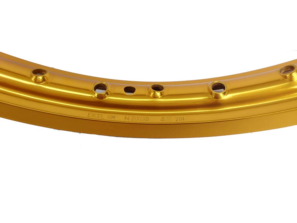 Excel Icg408 Gold 21' X 1.60' 36 Hole Takasago Rim