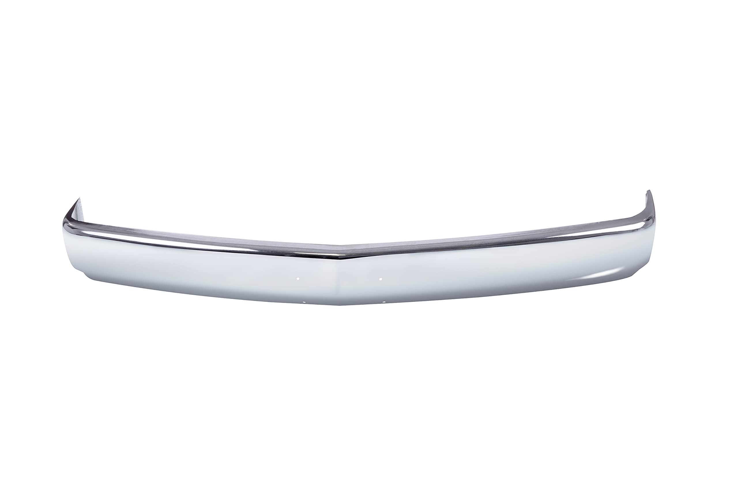 JustDrivably Front Bumper Face Bar Chrome Steel Compatible With Chevrolet &GMC 1500 2500 3500 /Blazer /S10 /Tahoe/Yukon 1988-200
