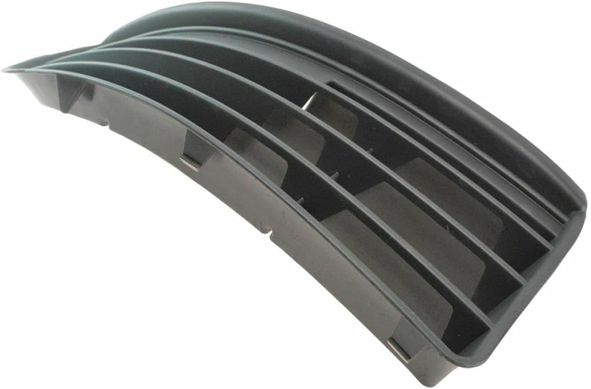 Dat Auto Parts Front Right Passenger Side Bumper Cover Cover Grille Insert Trim Replacement For 2005-2010 Volkswagen Jetta Black