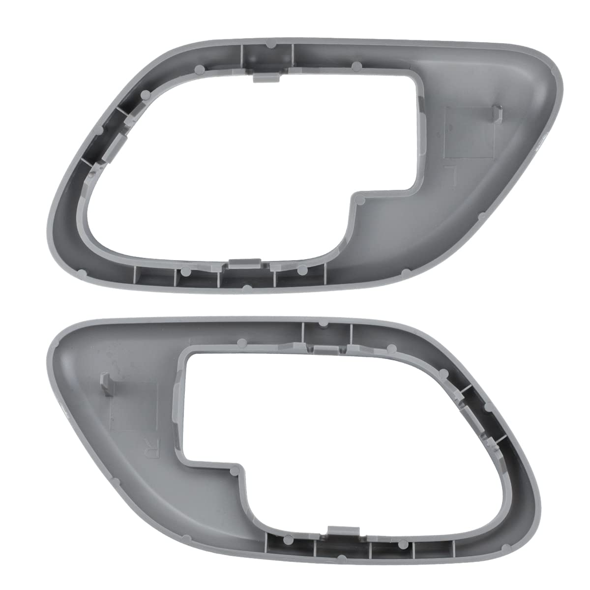 Rlb-Hilon Interior Door Handle Trim Bezel Compatible With Chevy Gmc Silverado Suburban Tahoe Yukon C1500 C2500 C3500 K1500 K2500
