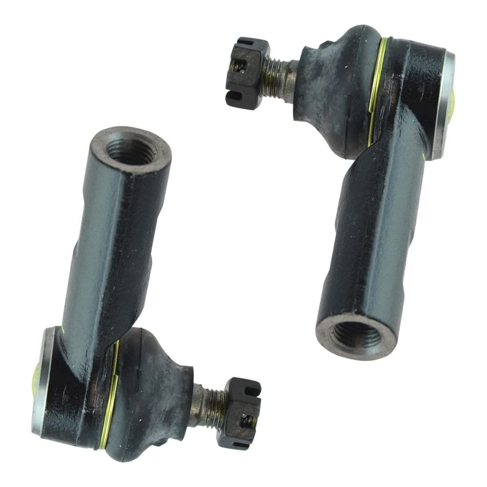 TRQ Front Outer Tie Rod Set Compatible with 2006-2013 Suzuki Grand Vitara 2007-2013 SX4