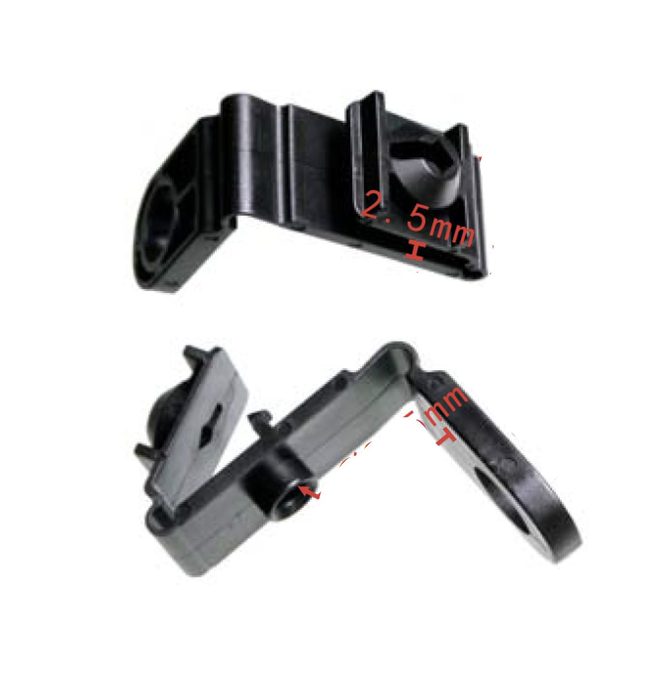 Autobahn88 Grommet U-Nut Clip for Front Fender, compatible with Mazda 93-98 Supra (OEM: 9017905060) (Pack of 20)