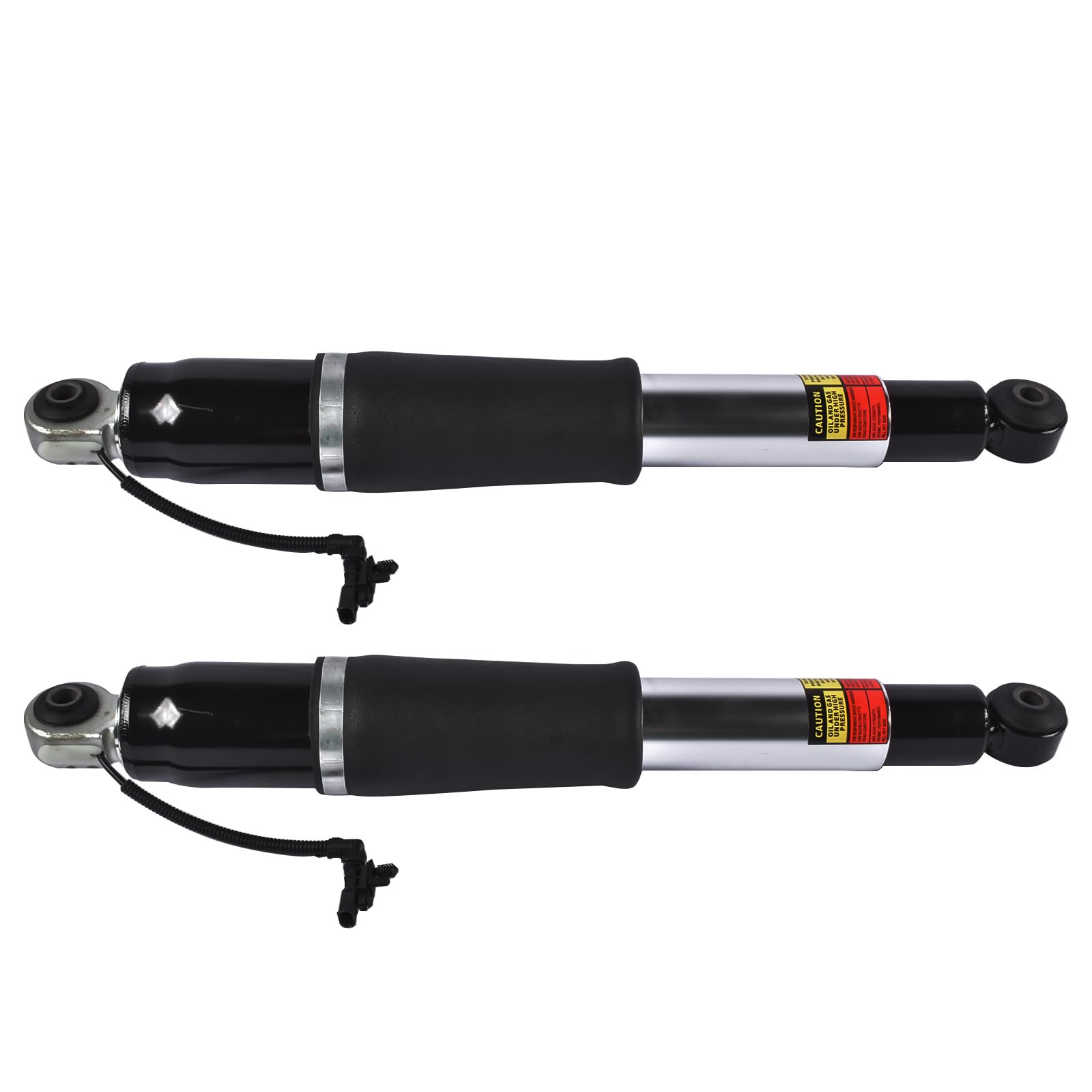 580-1106 84176675 Pair Rear Air Shock Struts Absorbers w/Magnetic Compatible with Cadillac Chevy Suburban 5.3L Tahoe Yukon 6.2L