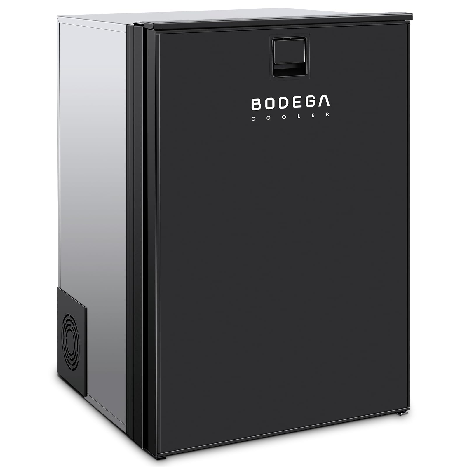 BODEGACOOLER 12 Volt Refrigerator, 116.2Quart RV Refrigerator with Freezer, Dual Modes RV Fridge with LED, (5?-50?) Travel Compr