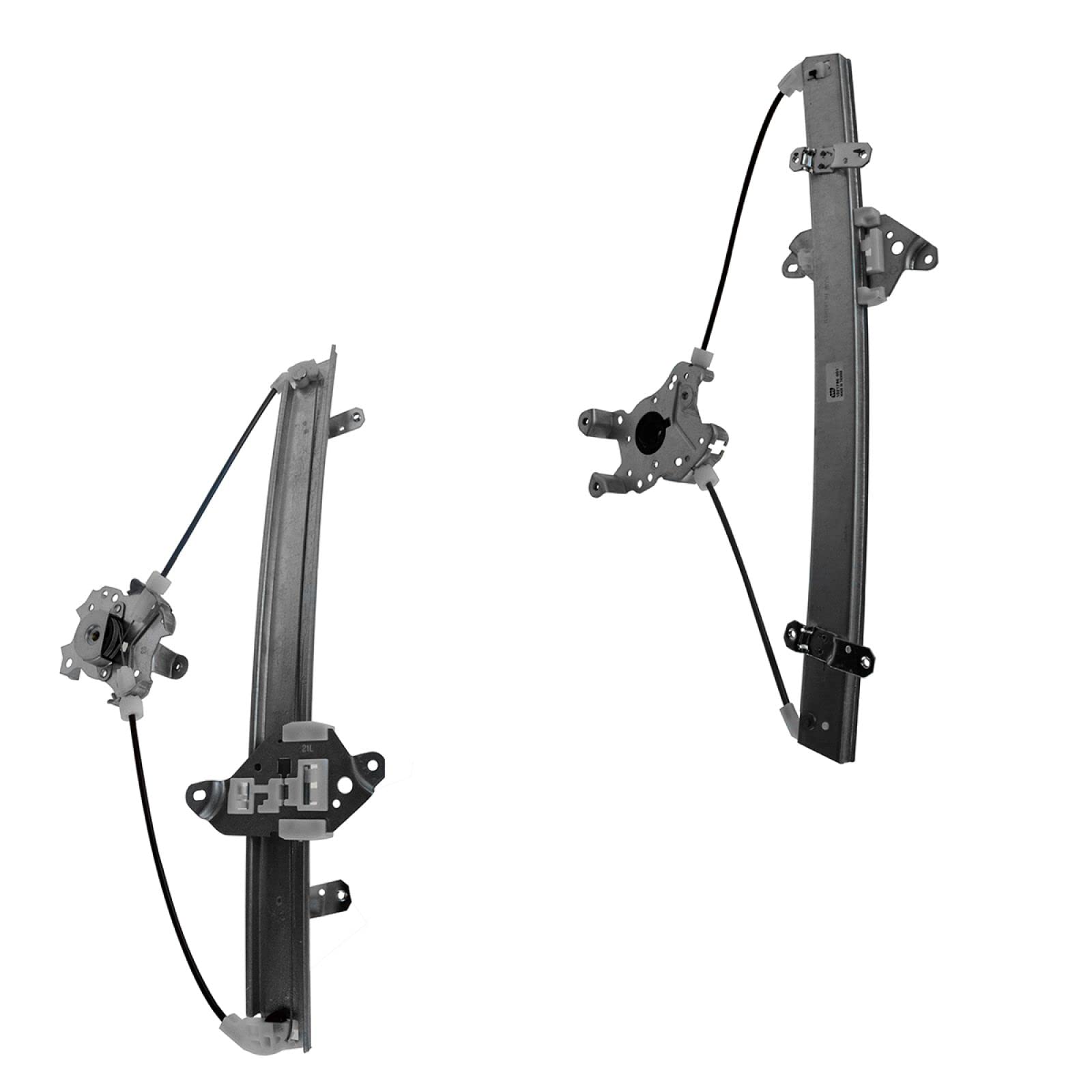 Trq Front Power Window Regulator Set Compatible With 2002-2007 Mitsubishi Lancer