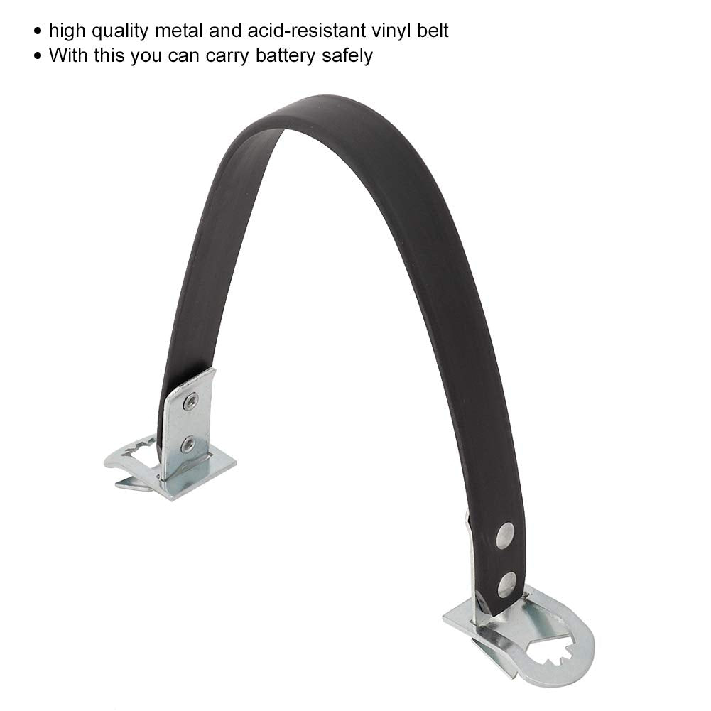 Haosie Battery Carrier Strap, Car Battery Carrier, Side Lift Strap, Battery Lifting Strap, Metal Heavy Duty Battery Strap, Lifte