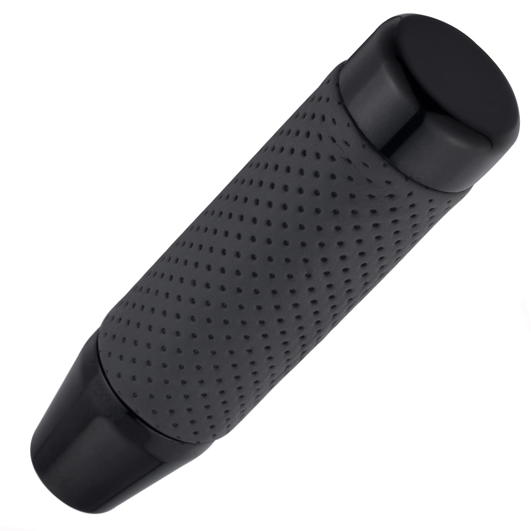 Abfer 5' Aluminum Alloy Car Shifter Knob, Heavy Weighted Gear Lever Stick Shift Handle Fit Most Automatic Manual Vehicle (Black)