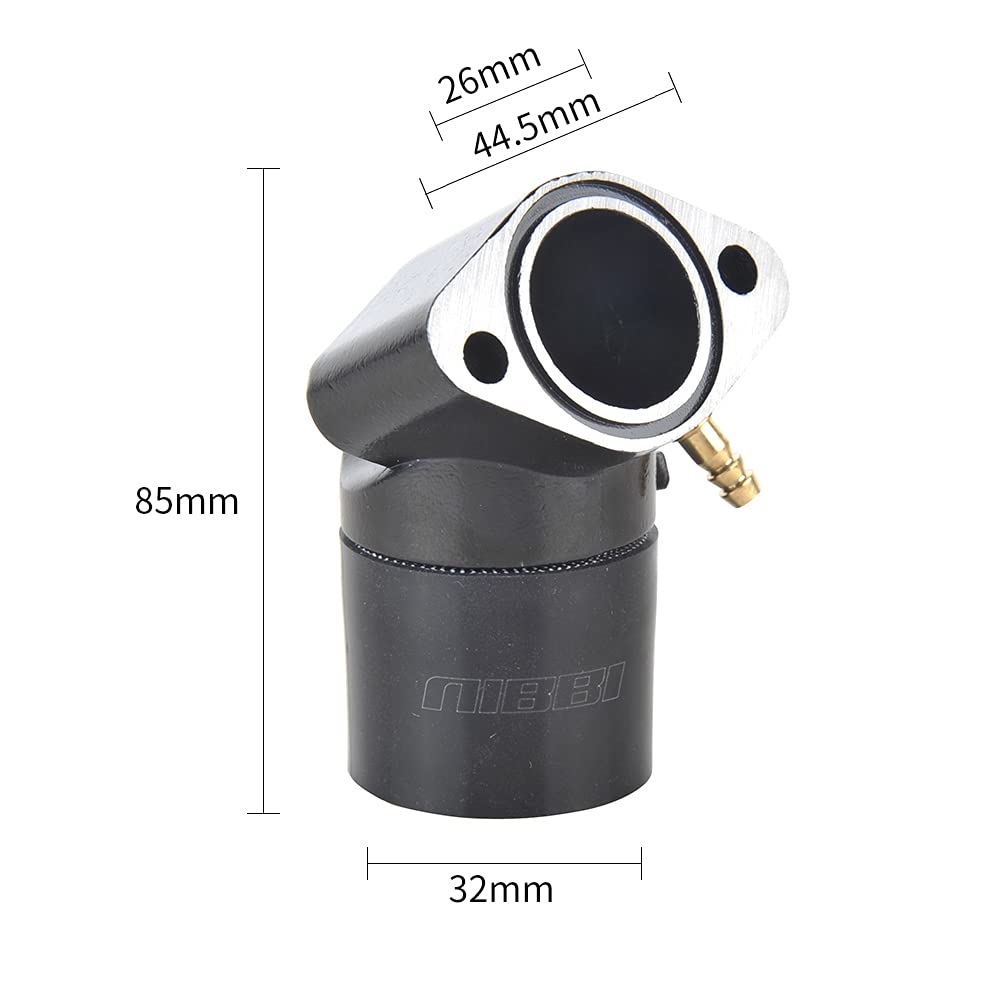 Nibbi GY6 Racing Intake Manifold Boot for 125CC/150CC Scooter - High Performance, Model Intake Manifold-01