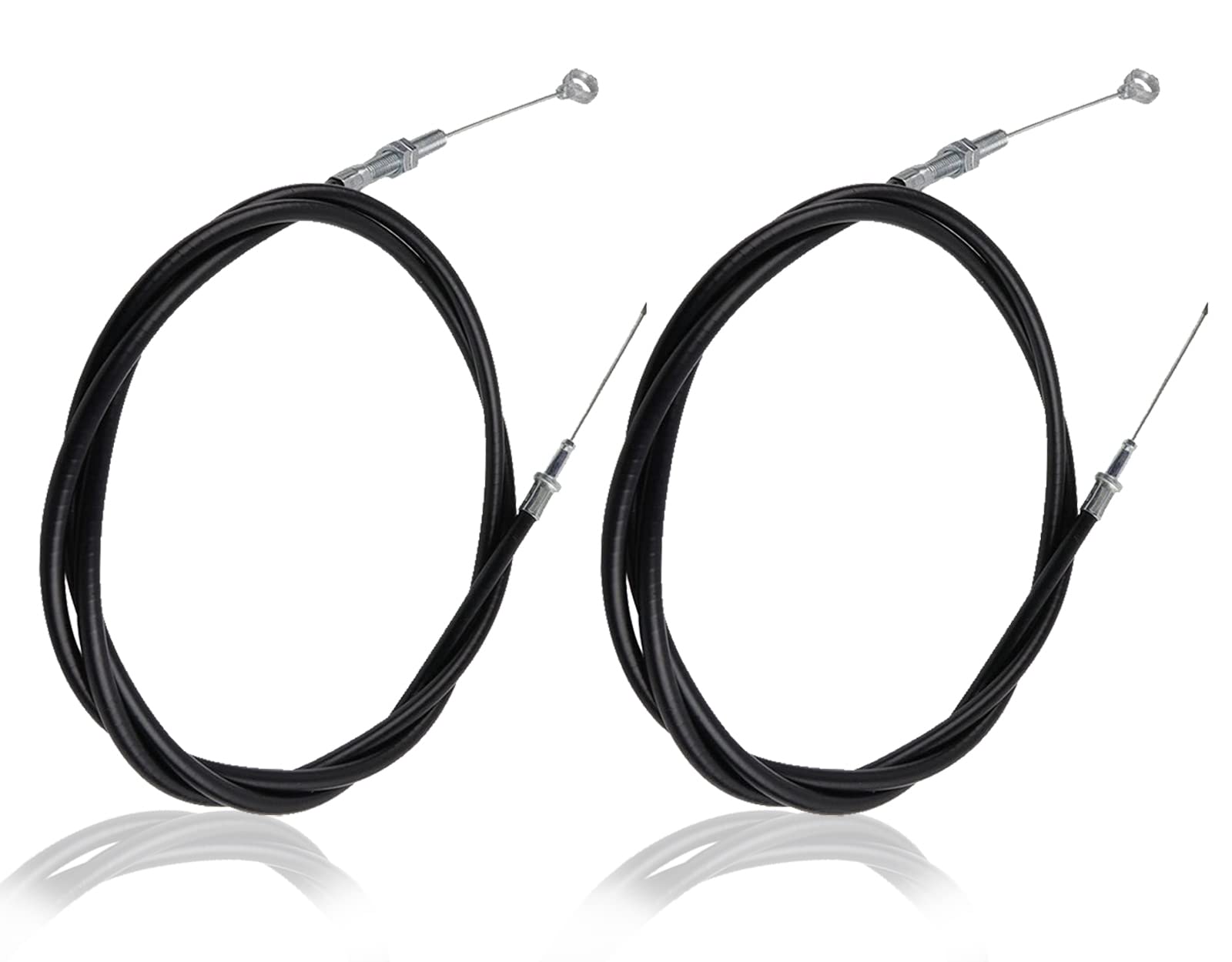 Nakao Universal Throttle Cable For Manco Go Kart 8252-1390 Go Cart, 63' Long Inner Wire 71' Inch Long, Throttle Cable For Go Kart(2 Throttle Cable)
