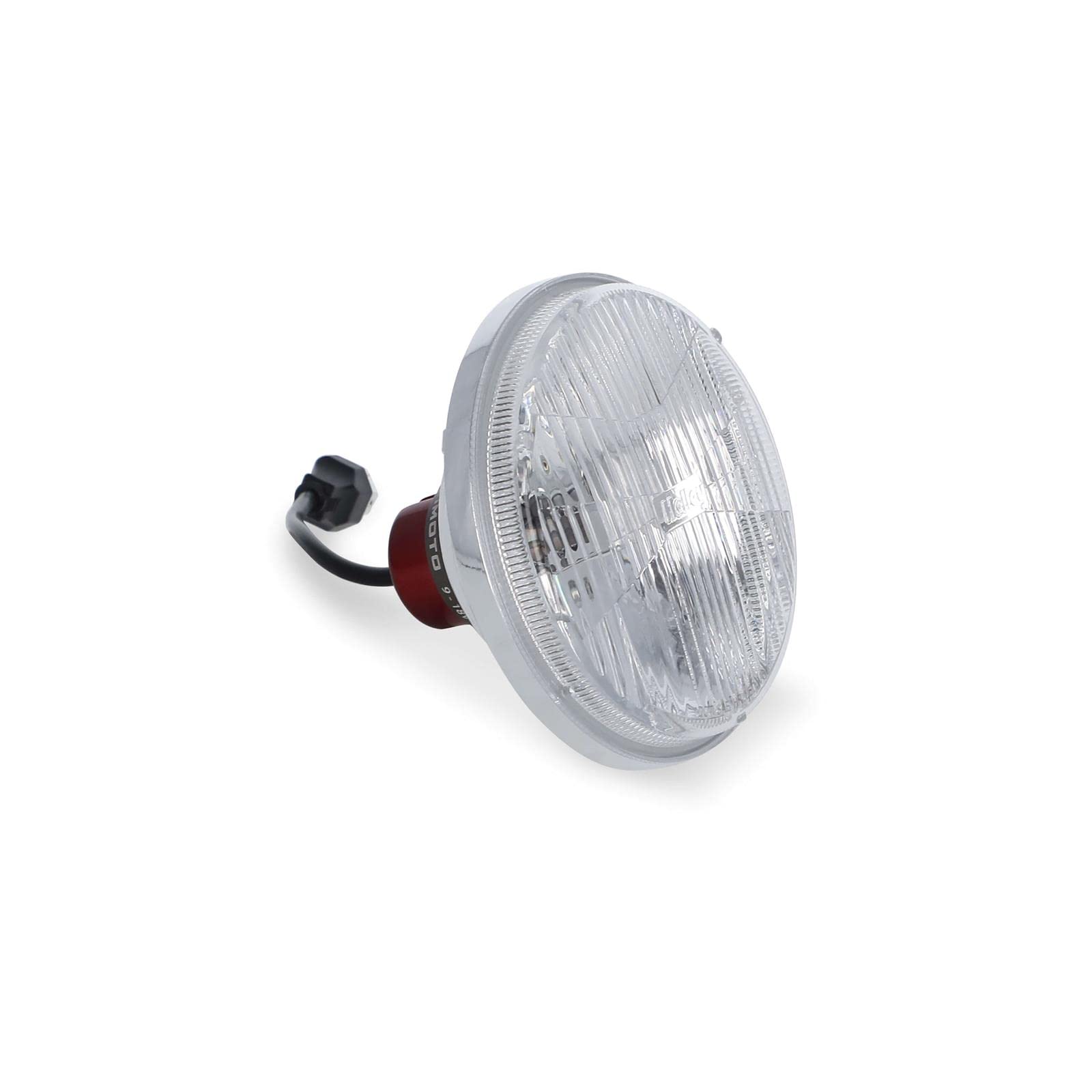 Holley Retrobright 5.75    Round Led Headlights For Classic Cars Classic White 3,000K Color - Made By Morimoto