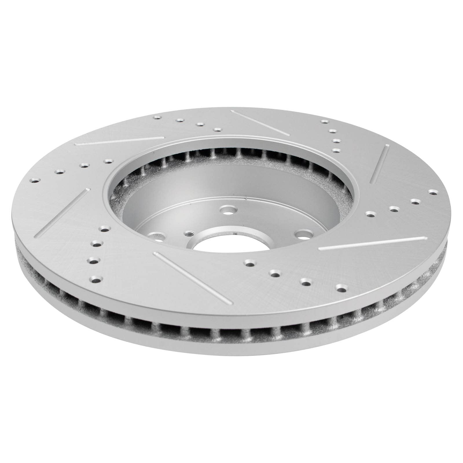 Trq Front Performance Brake Rotors Set Premium G-Coated Compatible With 2015-2019 Subaru Legacy