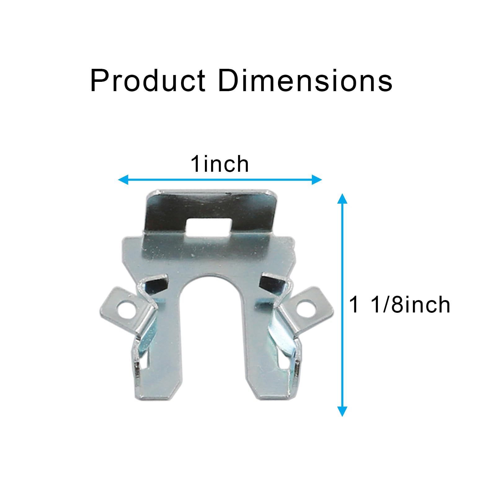 8Pcs Headlight Component Pivot Retaining Clips Fit For Ford F250 F350 F450 Bronco Ranger Lincoln Mercury F2Ab-13N020Aa E9Dz-13N1