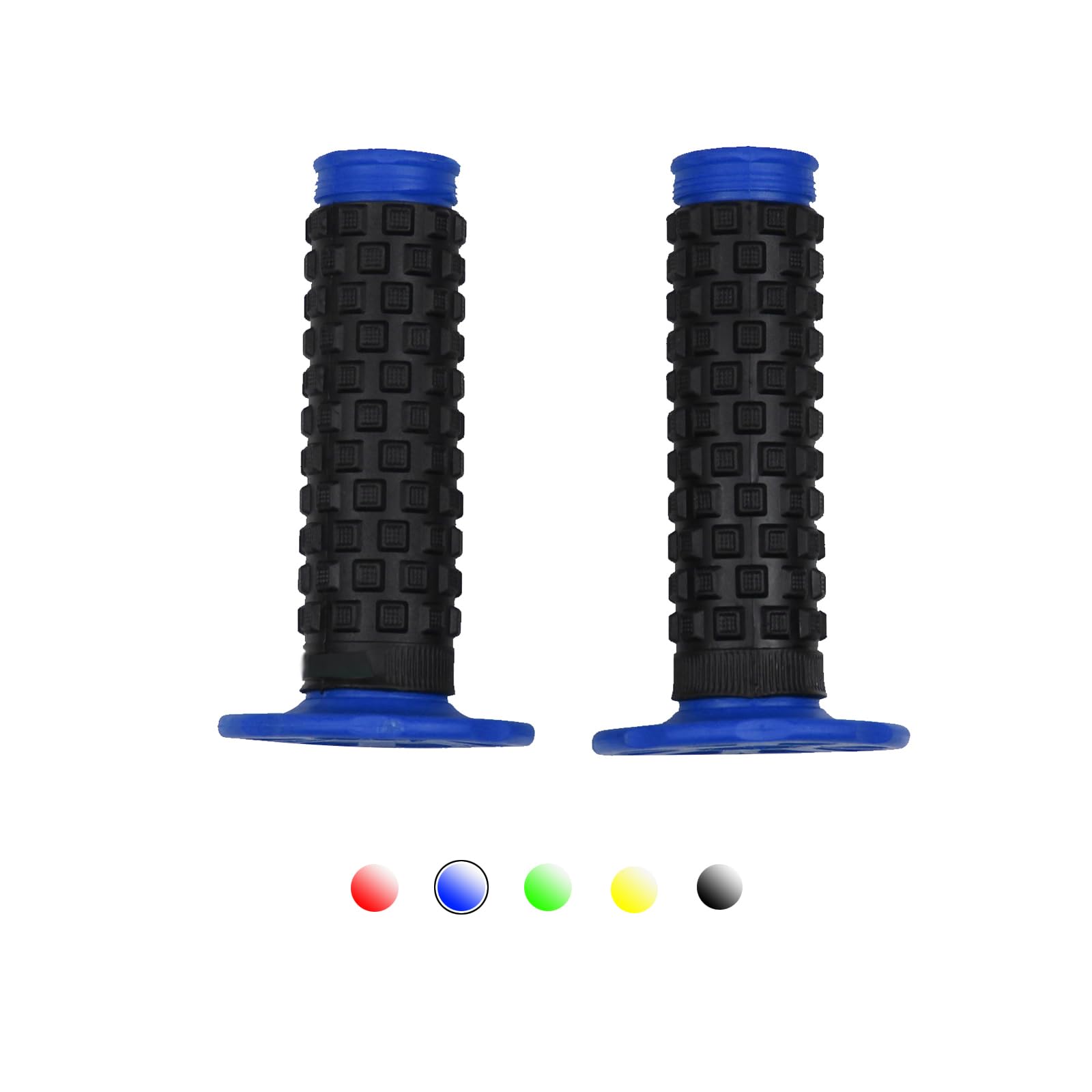 Motorcycle Grips 7/8'' Dirt Bike Grips Pillow Top Anti-Slip Advanced Rubber Grips For Cr Crf