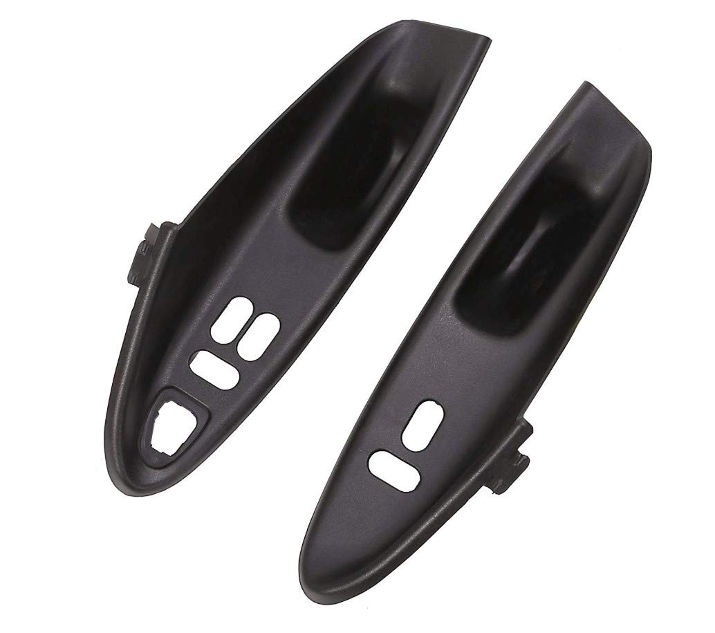 ECOTRIC Interior Inside Door Panel Pull Handle Compatible with 1994-2004 Mustang Hard Top Cover Replacement Part Number F7ZZ-14527-BA, F7ZZ14527BA, F7ZZ-14528-BA, F7ZZ14528BA Pair Set 2-Door Coupe