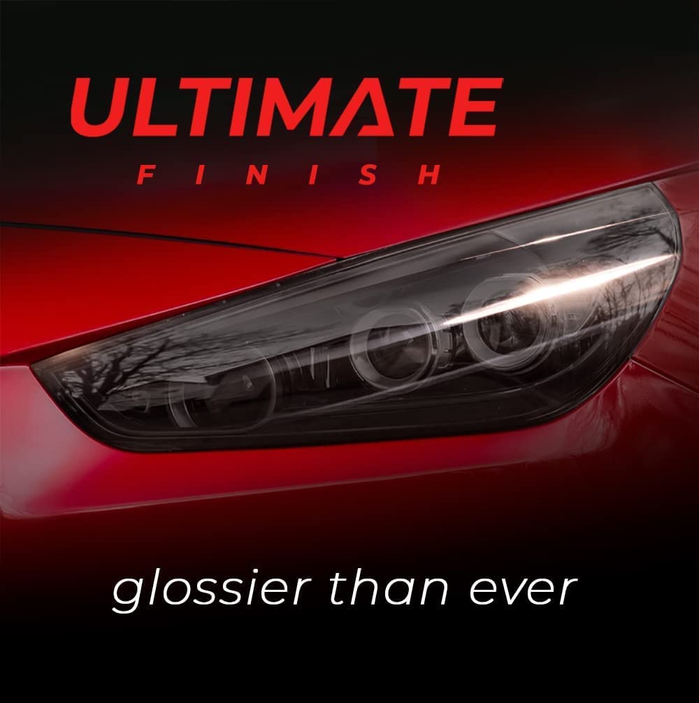 Vvivid+ Ultimate Headlight Taillight Tint Vinyl Wrap (12' X 7Ft, Light Smoke)