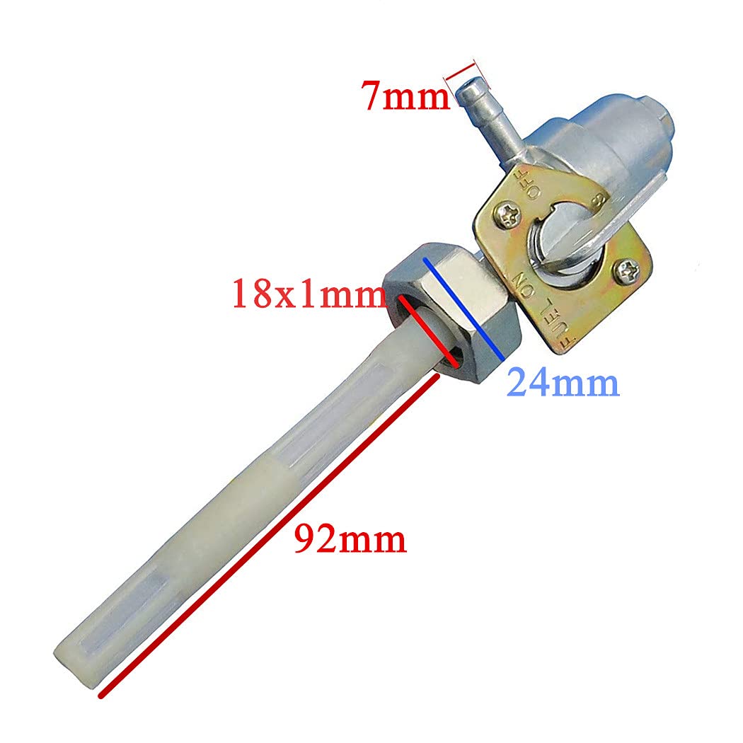 Earlyred Gas Tank Fuel Switch Valve Petcock Compatible With Honda Rebel 250 Cmx250C 1985-2014