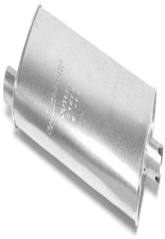 Walker Quiet-Flow Ss 21276 Direct Fit Exhaust Muffler 2.25 Inlet (Id) 2.25 Outlet (Id) For Jeep Grand Cherokee