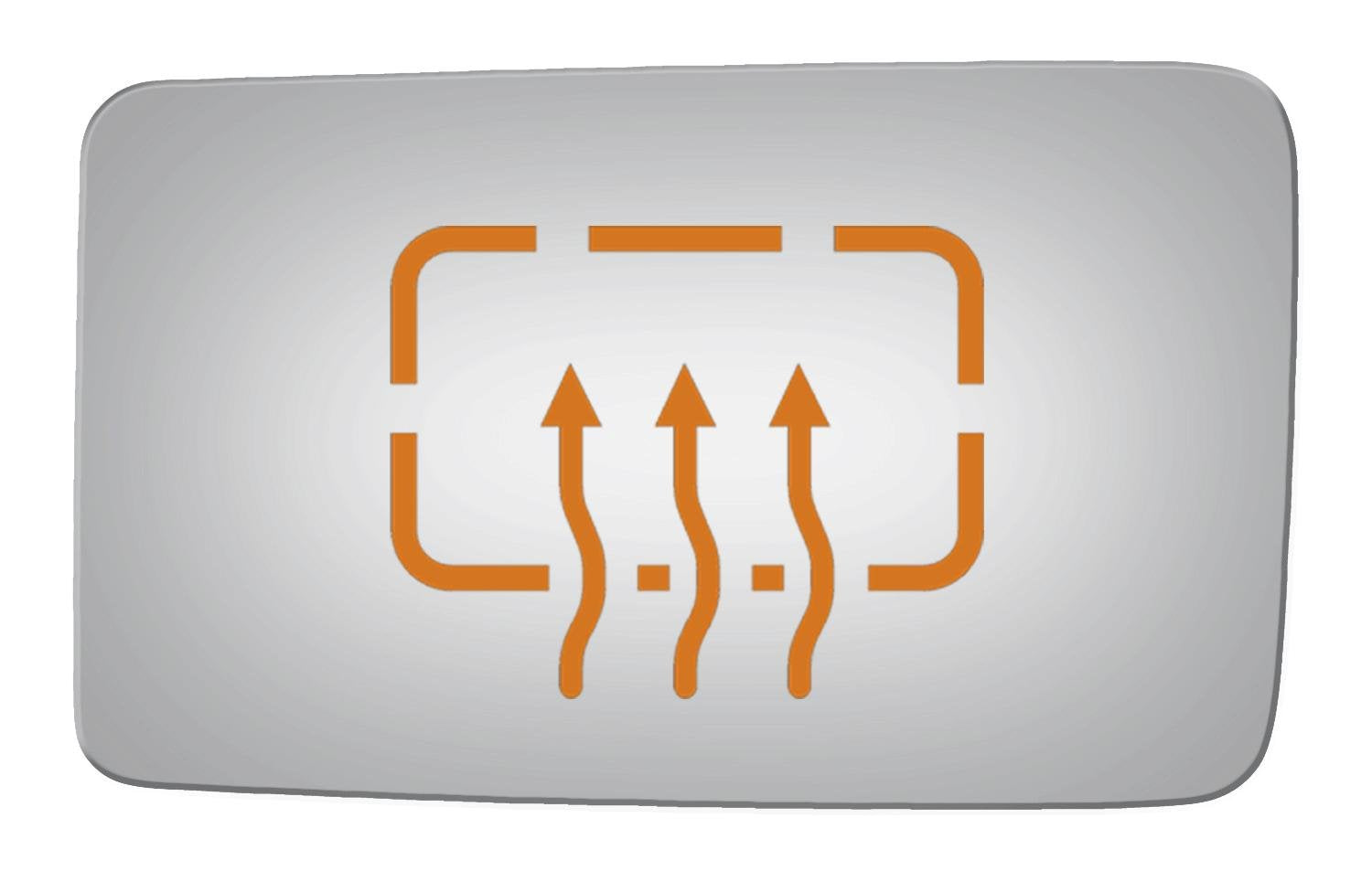 Burco 3918H Lower Convex Passenger Side Replacement Mirror Glass Heated For 2013-2014 Ford F-150, 2010-2012 F-250, F-350, F-450