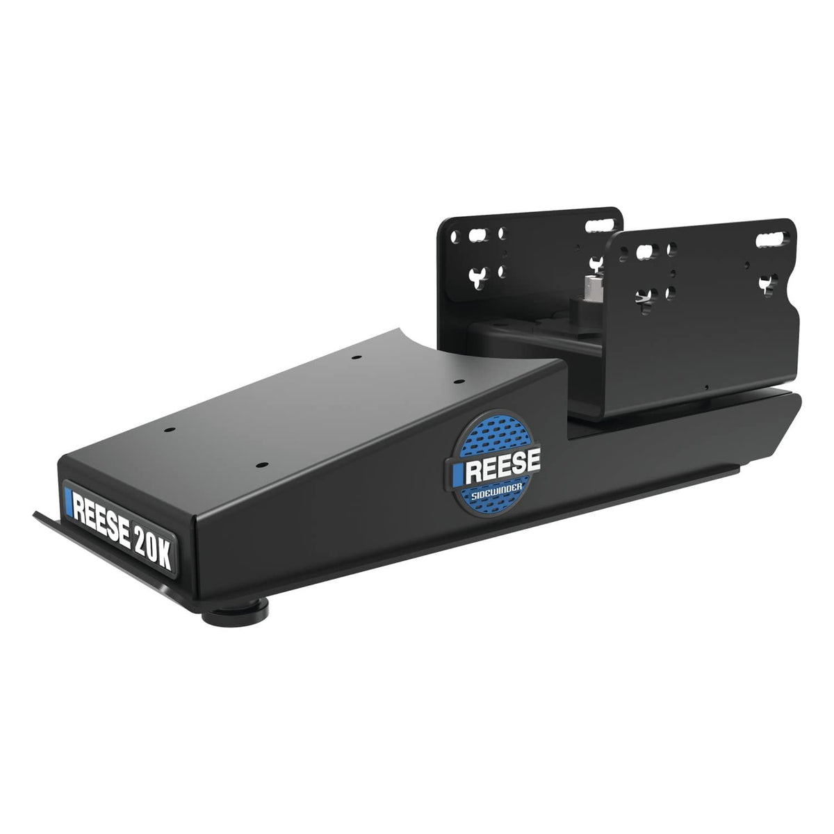 REESE Towpower 69220 Sidewinder Fifth Wheel Pin Box for Short Bed Towing, 20,000 lbs. Capacity, Compatible with Lippert (1621, 1