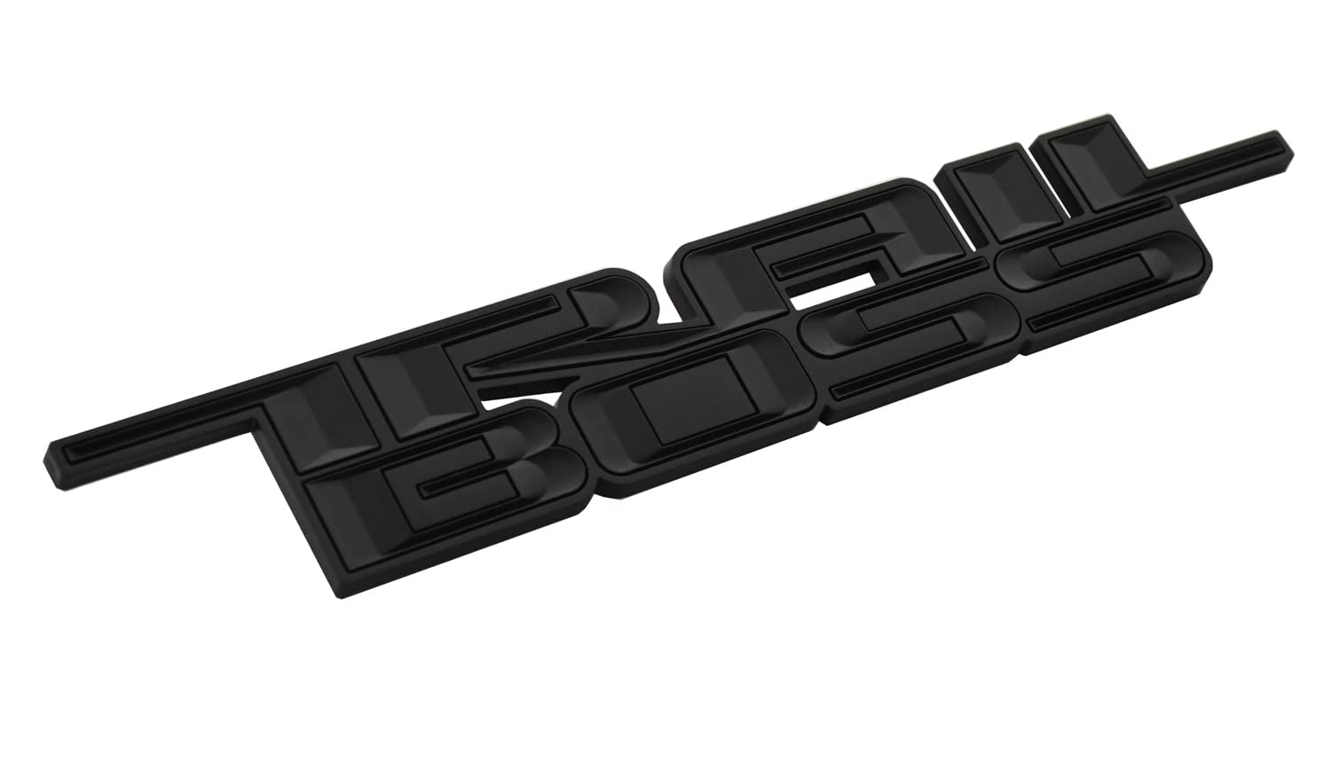 Ssdd 2019-2021 Trail Boss Emblem 3D Badge Side Decal Nameplate Sticker Replacement For Chevy Silverado 1500 2500 Hd (Matte Black), Ch-Trail
