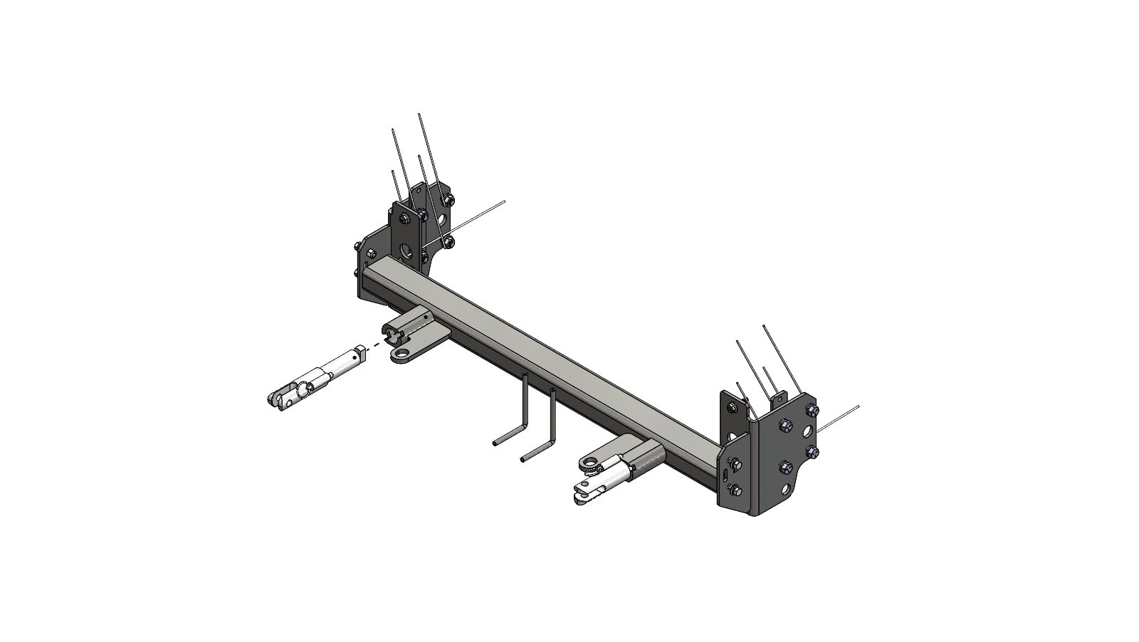 BLUE OX Tow Bar Base Plate BX1154