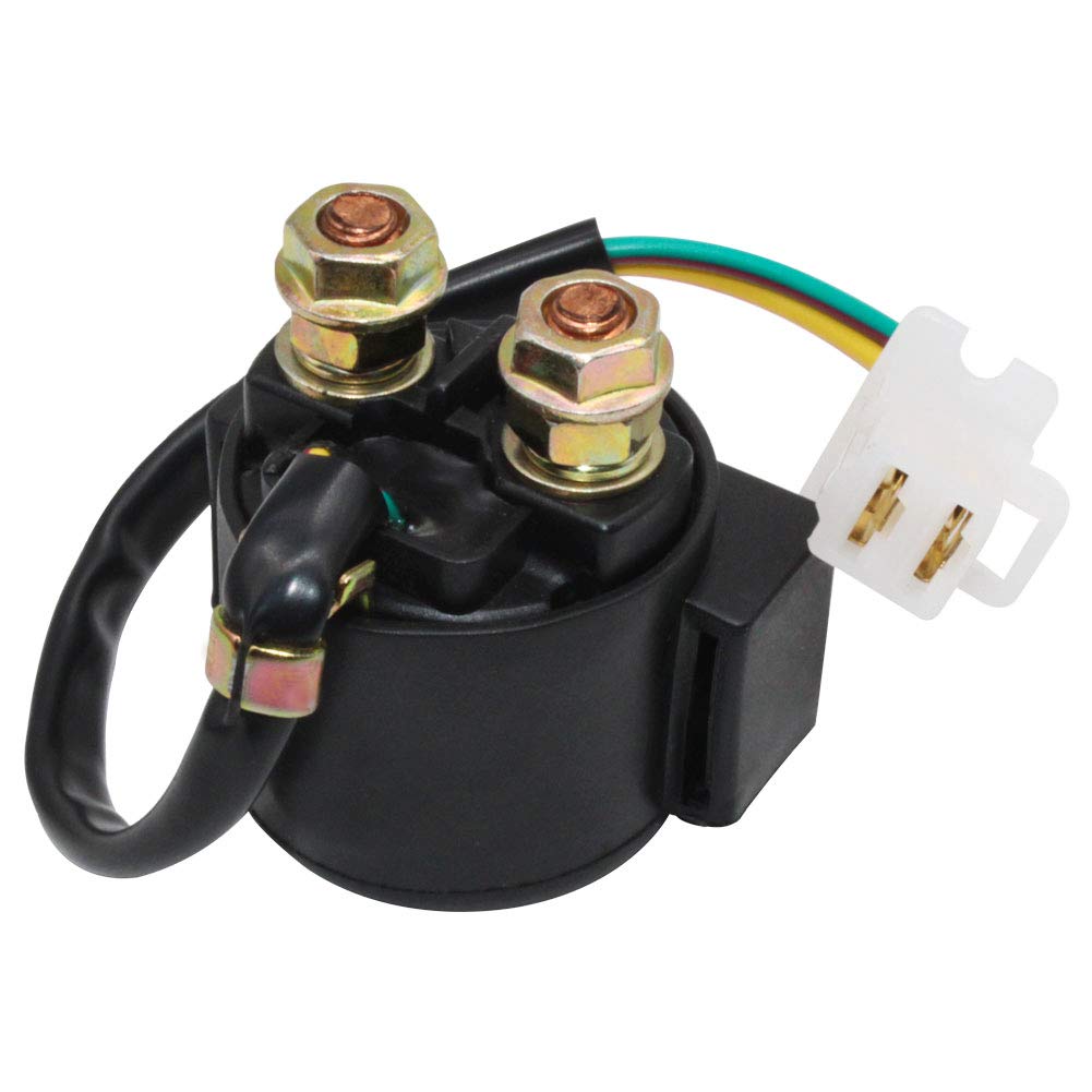 Starter Solenoid Relay for Yamaha ATV YFM 350 Warrior 350 1987-2004 Big Bear 350 1987-1999 Moto-4 350 1985-1989 Wolverine 350 19