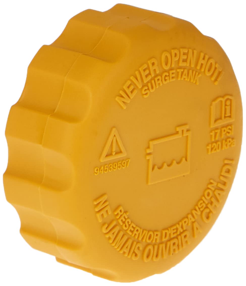 ACDelco GM Original Equipment 94539597 17 P.S.I. Radiator Surge Tank Cap , Yellow