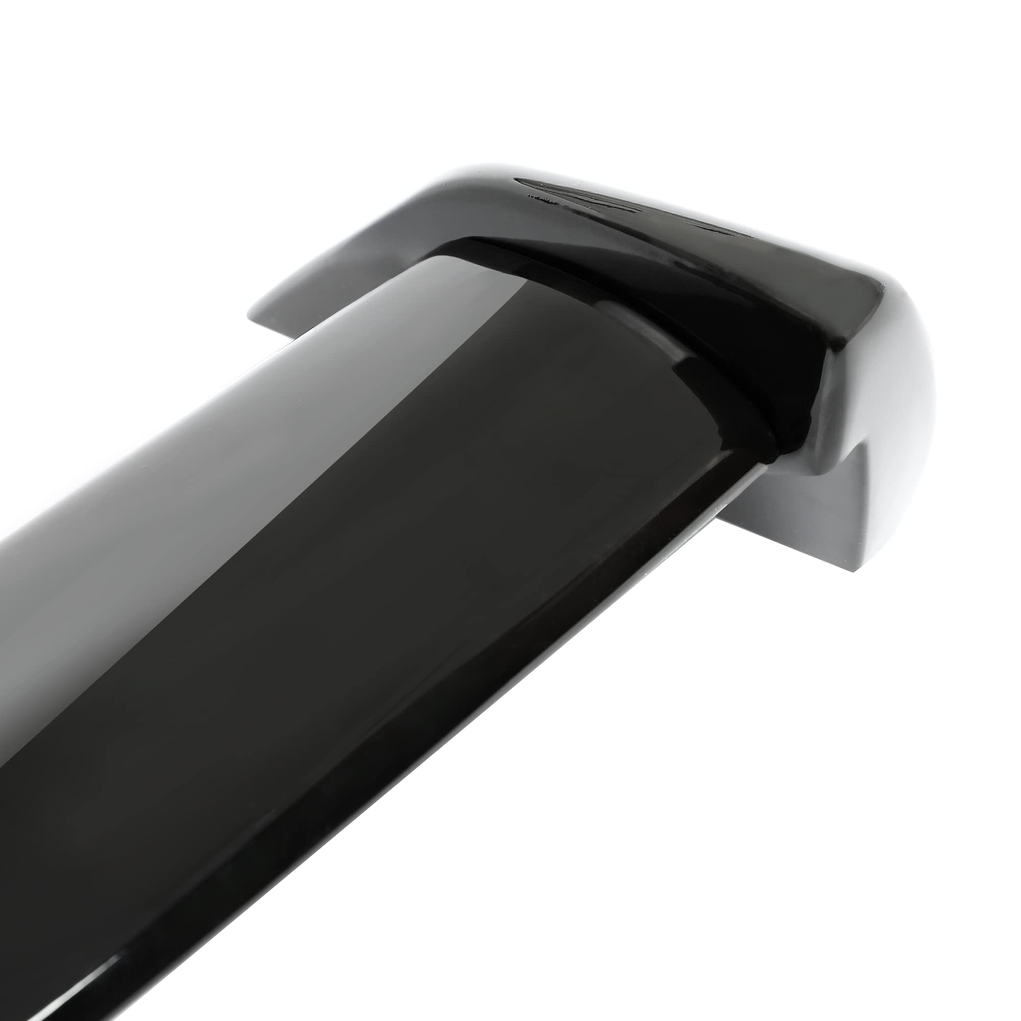 HECASA Roof Spoiler Compatible with 2002-2007 Subaru Impreza WRX STI Rear Window Spoiler Roof Top Wing - Glossy Black